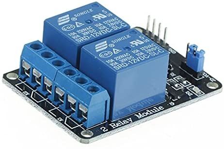 5V 2 Two Channel Relay Module DC 5V + Optocoupler For Arduino PIC ARM AVR DSP