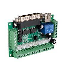 5 Axis CNC  Interface  Adapter Breakout Board For Stepper Motor Driver  Mach3 + USB  Cable,  mach3CNC  controller  with Light  Coupling