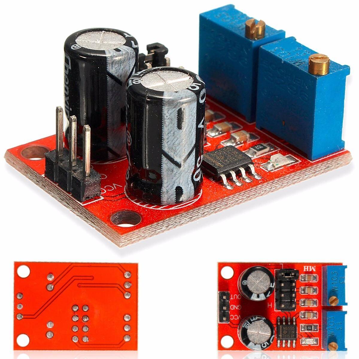 NE555 Pulse  Frequency Duty  Cycle Adjustable  Module Square Wave Signal  Generator