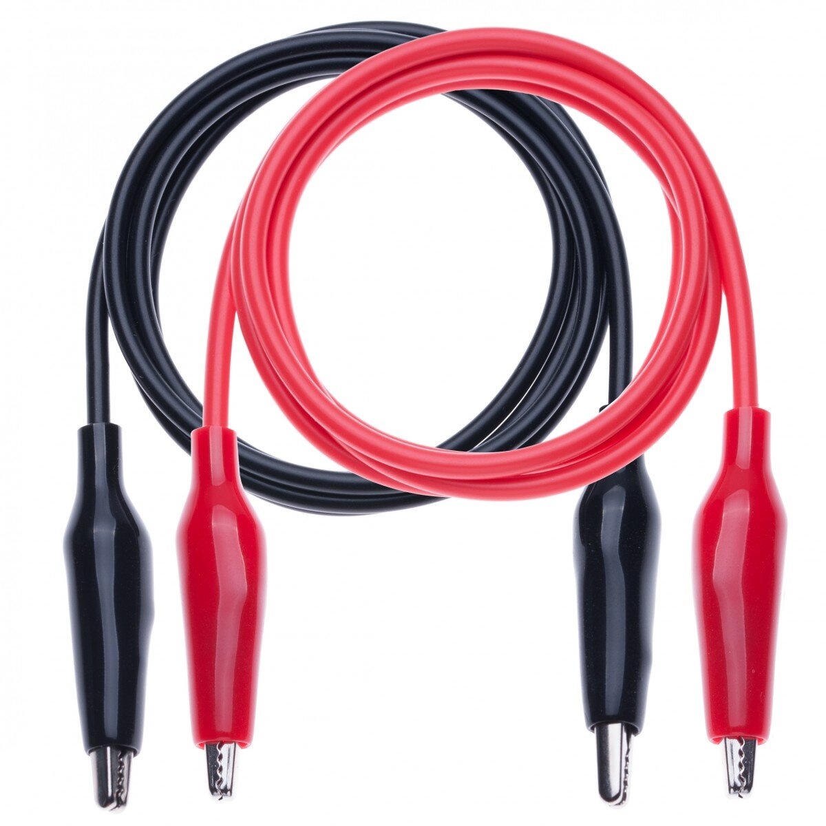 Alligator Clips Electrical DIY Test Leads Alligator Double-ended Crocodile Clips Pair
