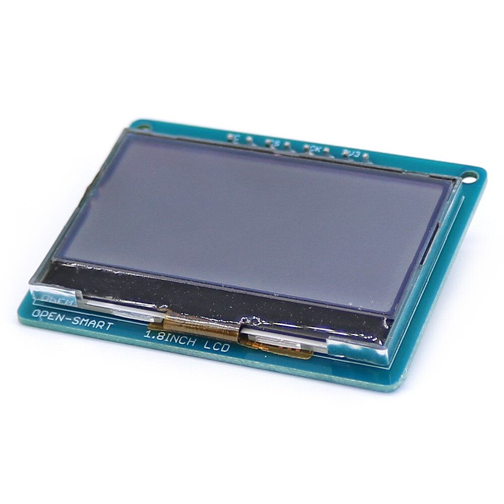 1.8″ SPI Monochrome LCD OPEN SMART 3.3V