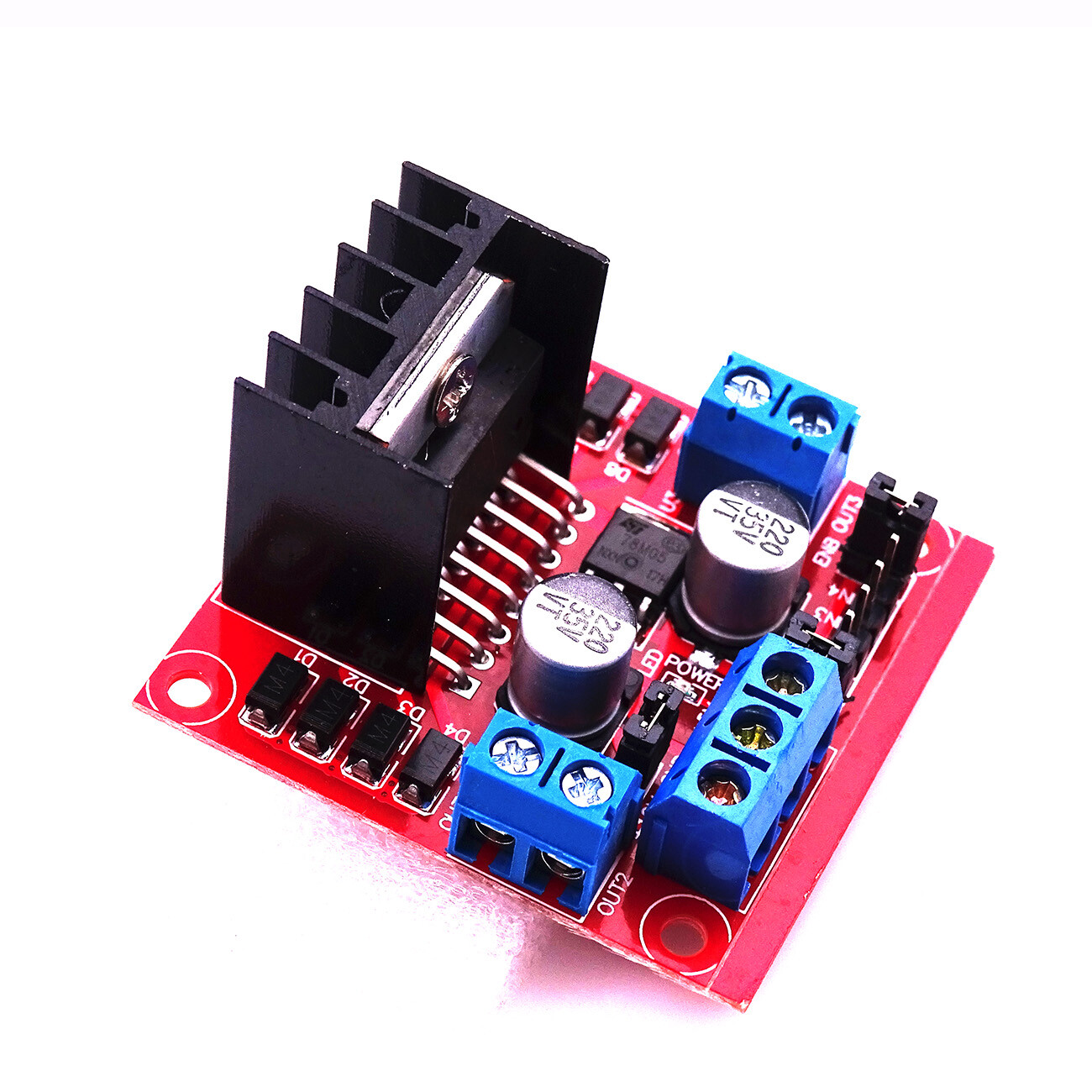 L298N Motor Driver  DC Stepper Dual H Bridge Board