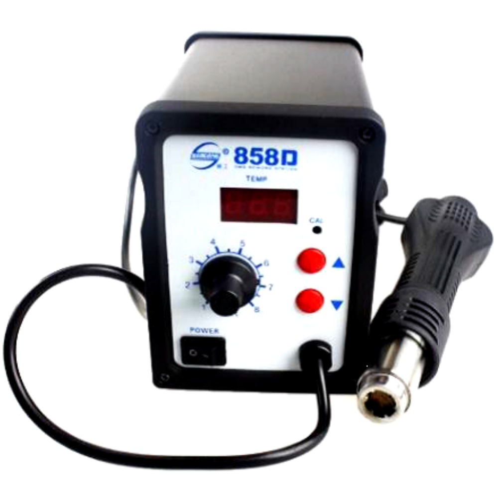 858D Hot Air Soldering Station withDisplay