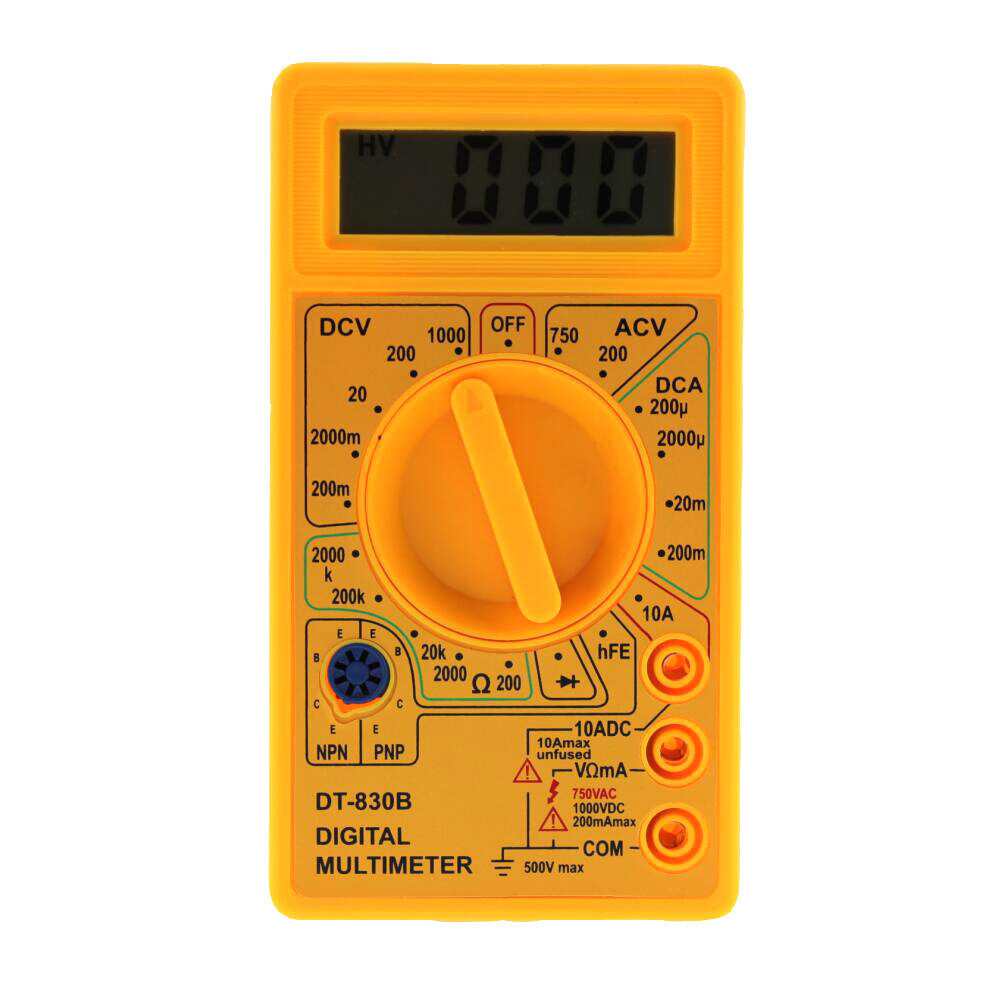 Mini DT830B LCD Digital Multimeter Voltmeter Ammeter AC DC Voltage OHM Circuit Tester