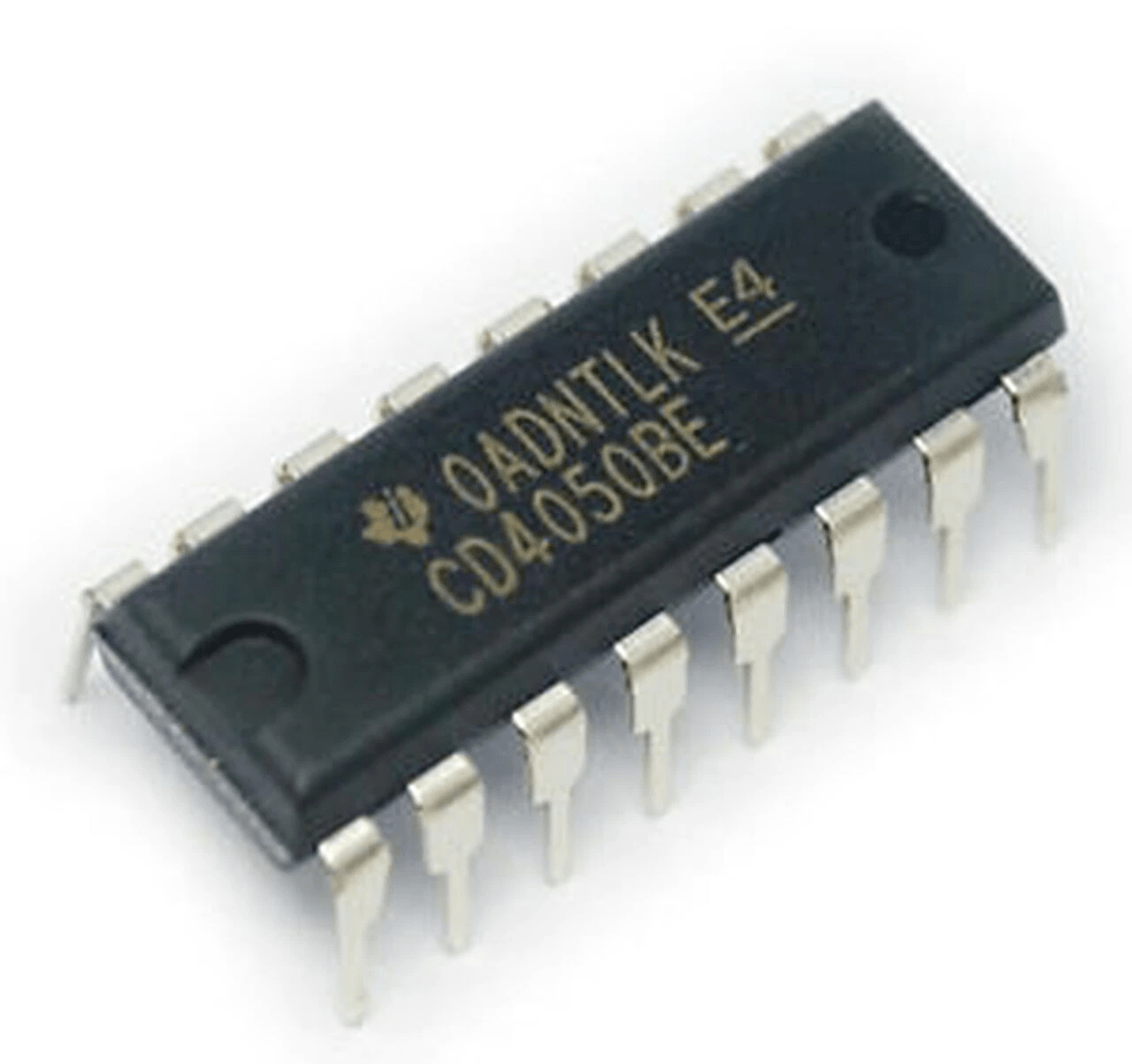 CD4050 Buffers & Line Drivers Hex Non-Inverting IC