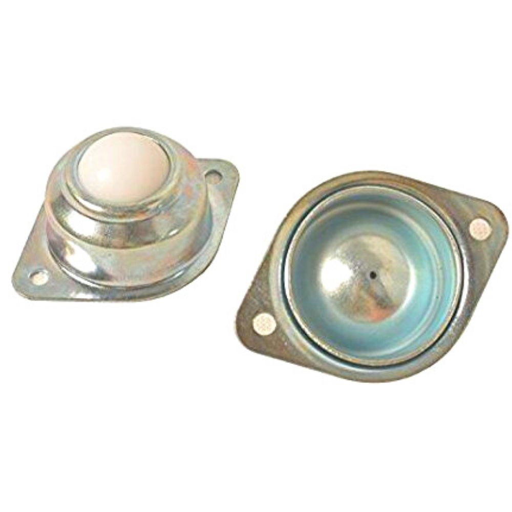 Flange Mounted Ball Swivel Caster Castor Wheel Trolley Smart Car