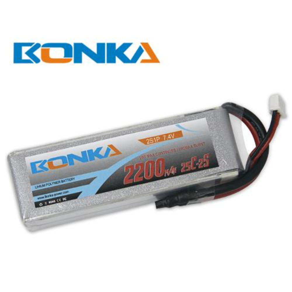 LiPo Battery 7.4V 2200mAh/25C-2S