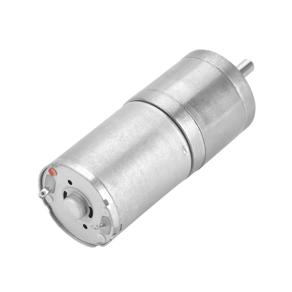 JGA25-370 25mm 12V DC Geared Motor 100rpm High Torque Electric Motor Low Noise
