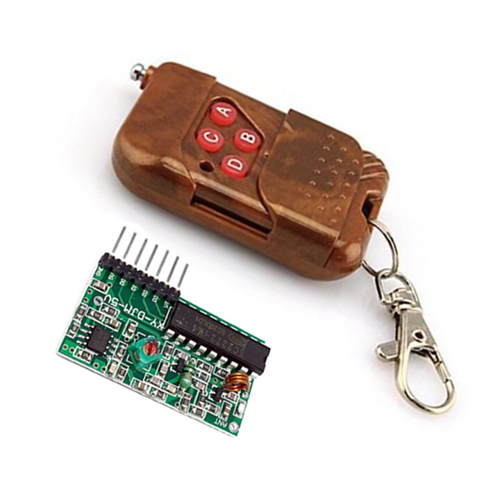 C2272 315MHz 4 Channel Wireless RF Remote Control Transmitter Receiver Module
