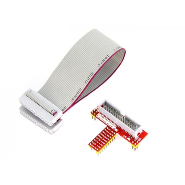 T-Cobbler,GPIO Extension Board v2.2+Ribbon FOR RASPBERRY PI