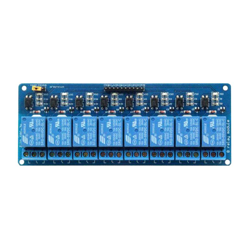5v 8 Channel Relay Module Optocoupler