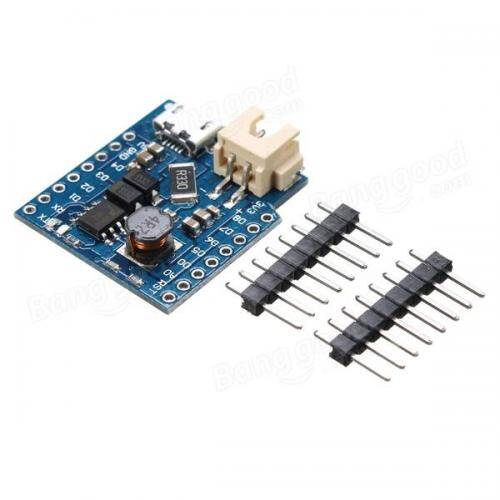 TP5410 LiPo Battery Charger and Boost board Shield