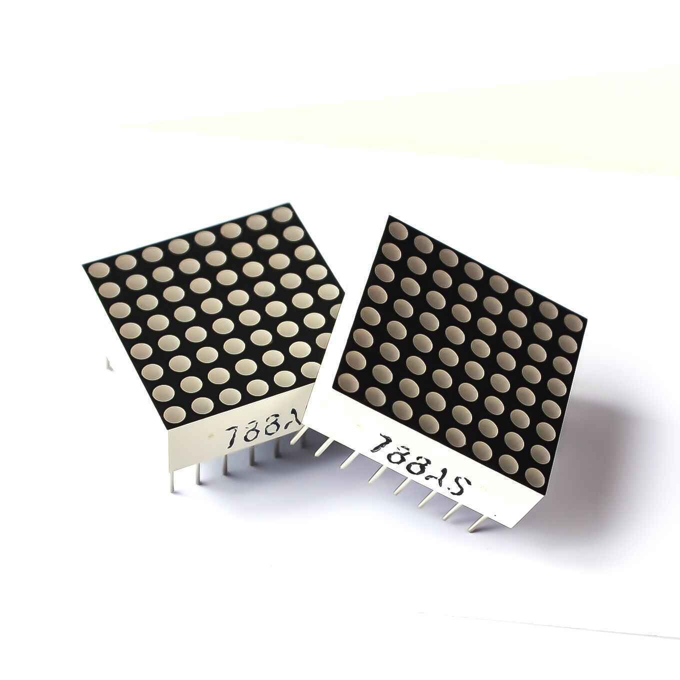 8×8 Mini Dot Matrix LED Display Red Common Cathode 3mm LED