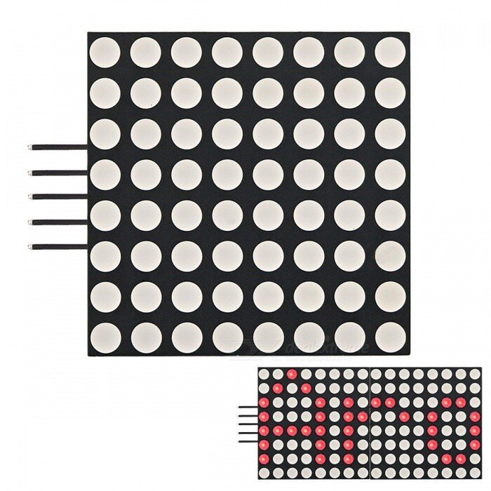 Dot Matrix Display 5mm 8×8 16pin 64 LED Displays module