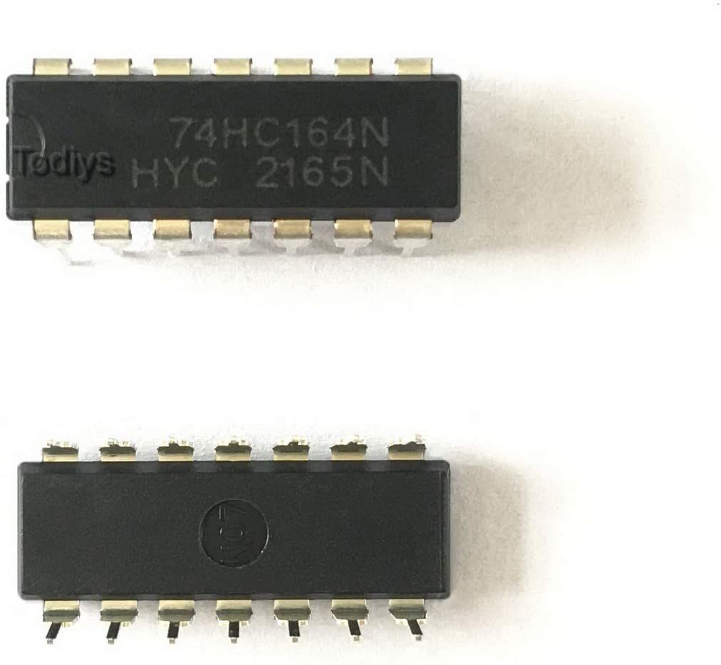 74 HC164 8 Bit Serial Input/Output/Parallel Output Register DIP-14