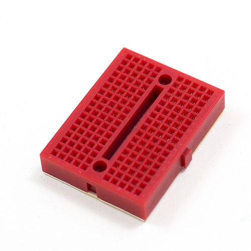 170pts Mini Breadboard SYB-170 Red with Connect