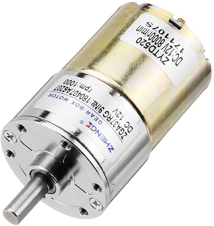 12V DC Gear motor 37mm 200 rpm ZHENGKE ZGA37RG/ZGB37RG Eccentric