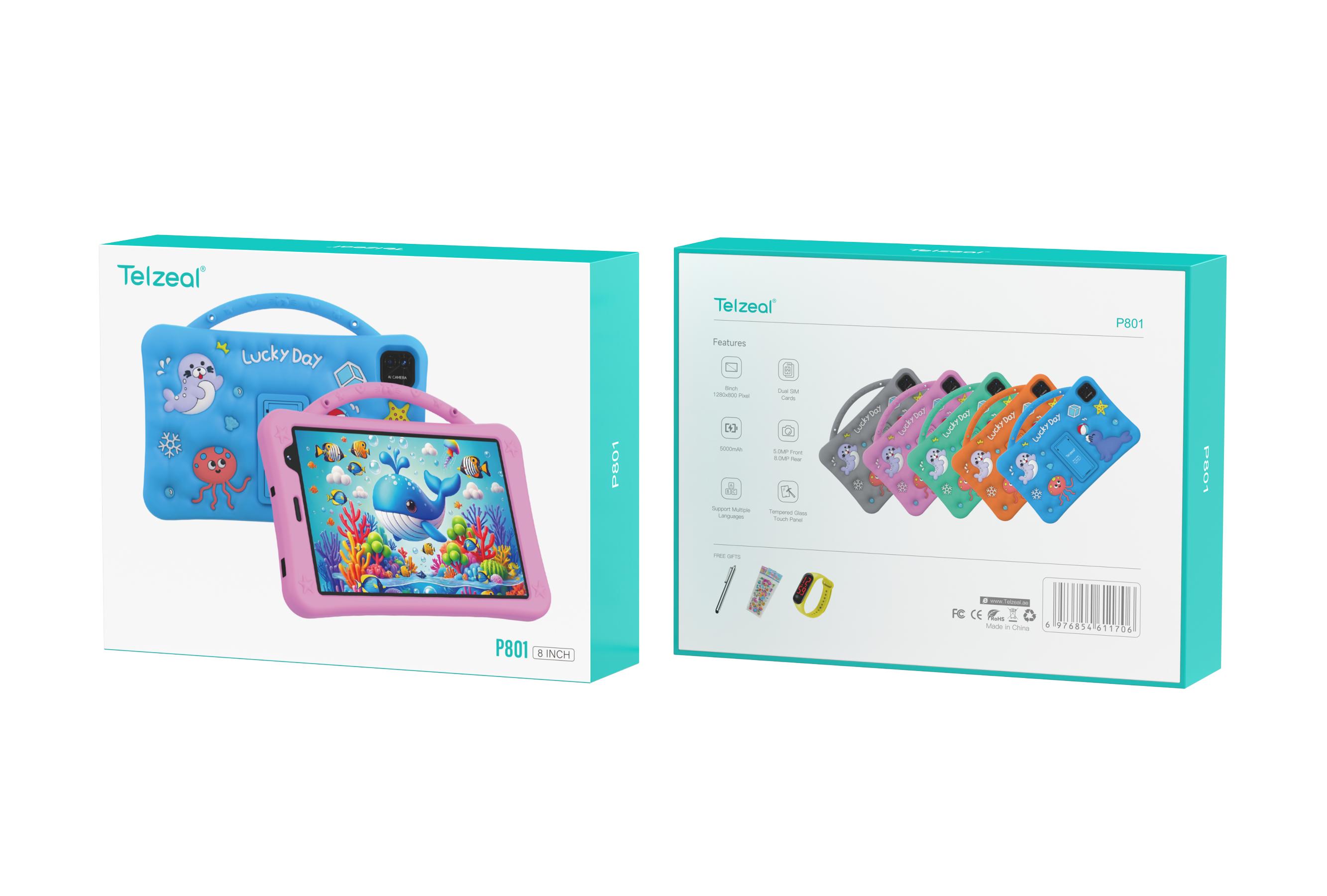 TELZEAL TAB P 801 8/512 GB