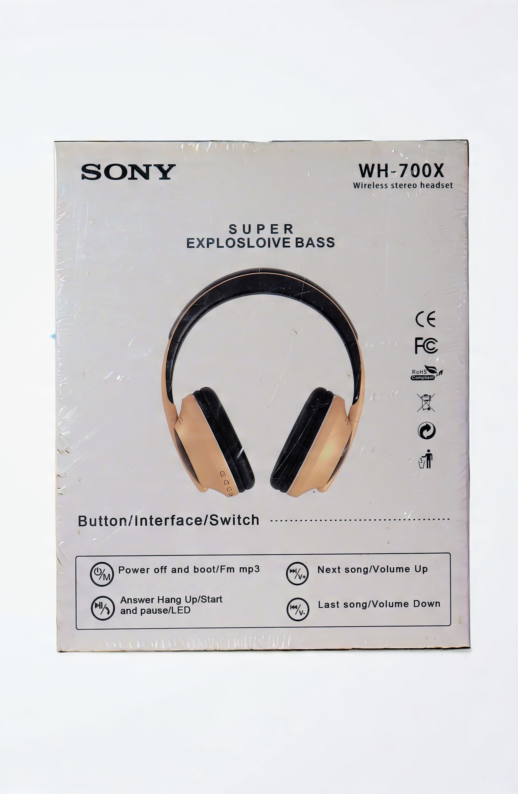Sony Wireless Noise Canceling Stereo Headset