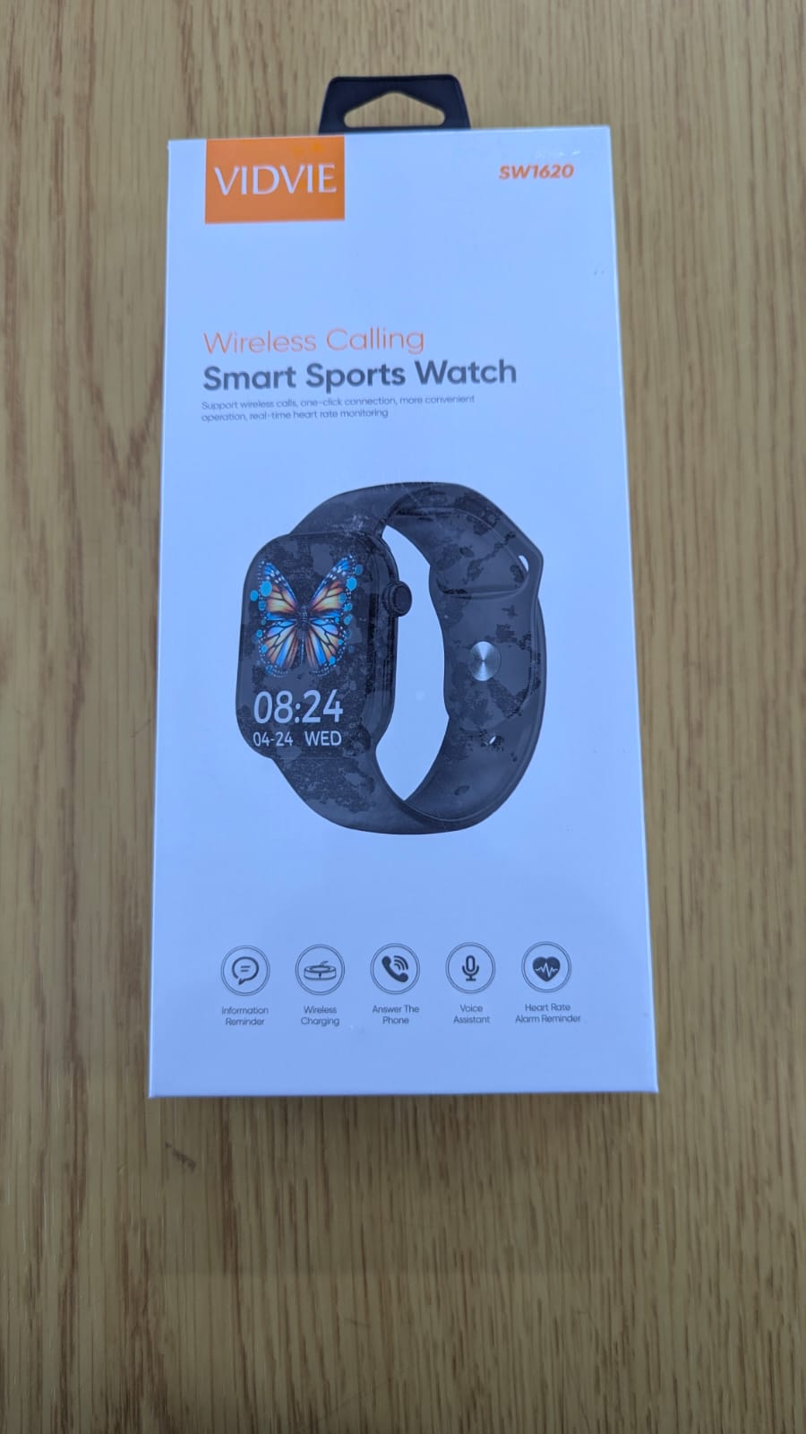 Vidvie wireless calling Smart Sports Watch
