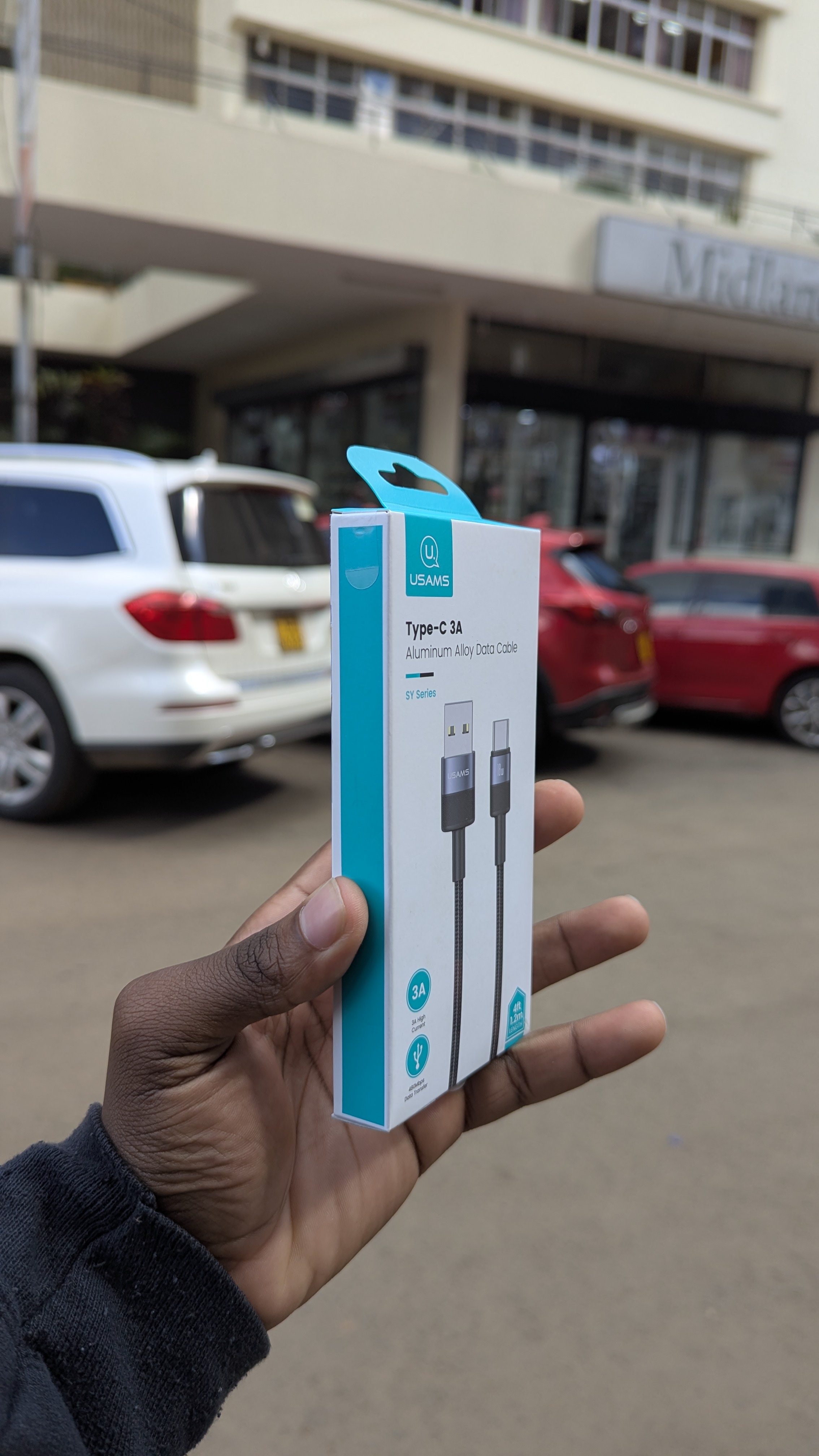 USB  to Type -c 3A Alluminium Alloy Data  cable 