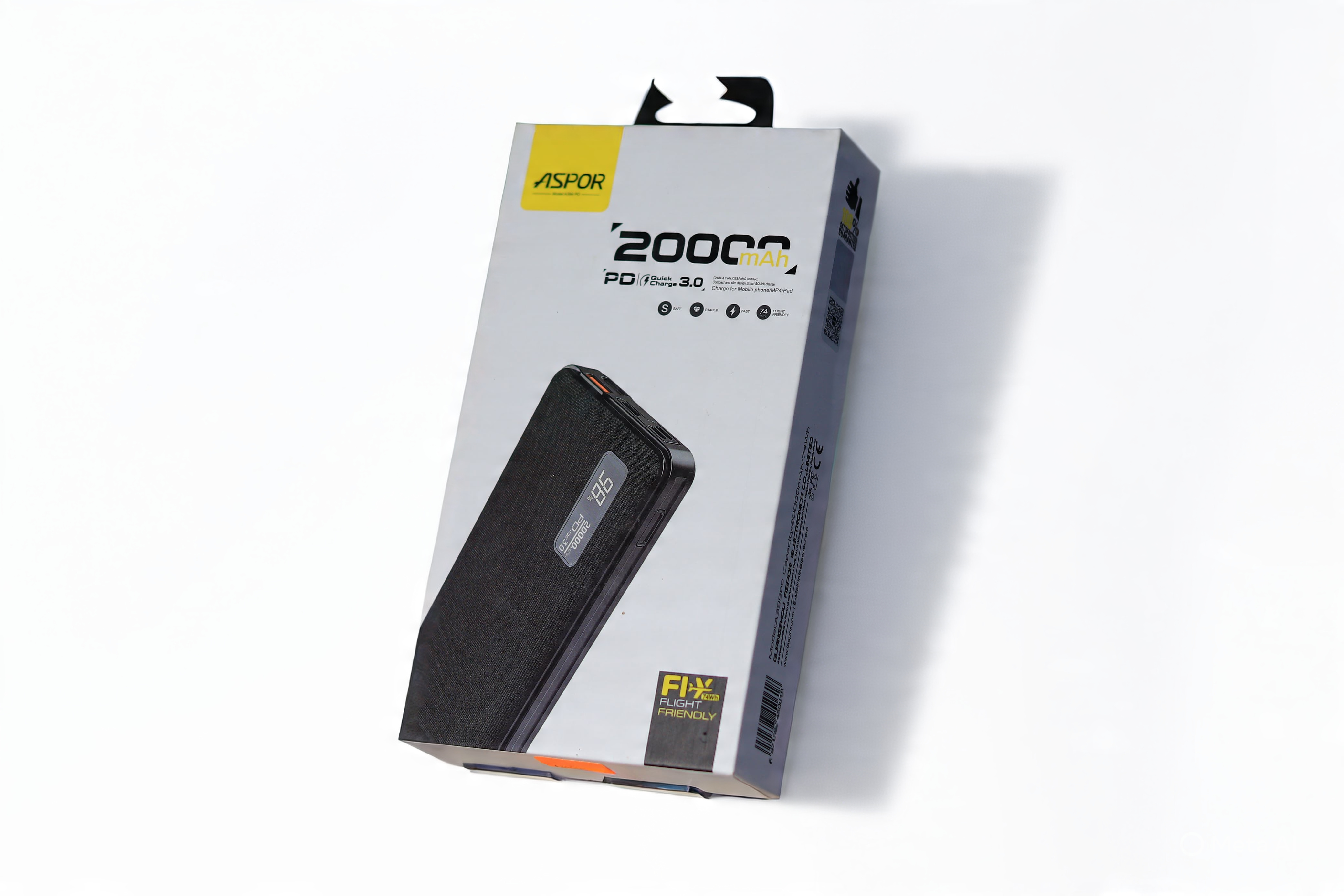 Aspor flight friendly 74W 20000mAh