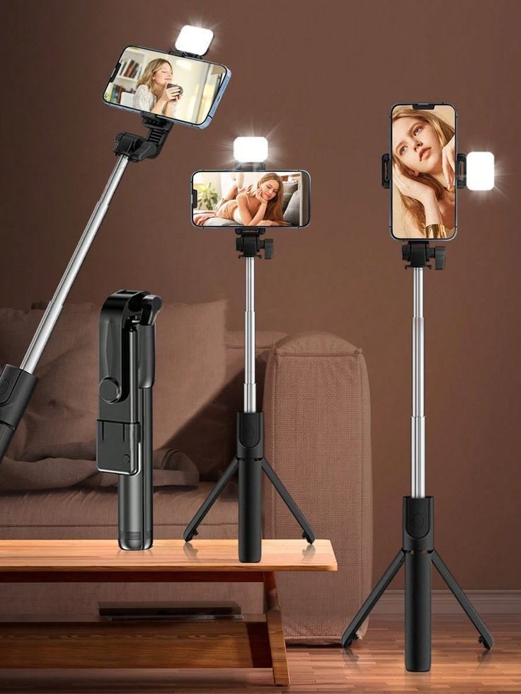 Fill Light Selfie Stick Tripod