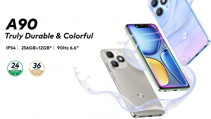 ITEL A 90 4/128gb