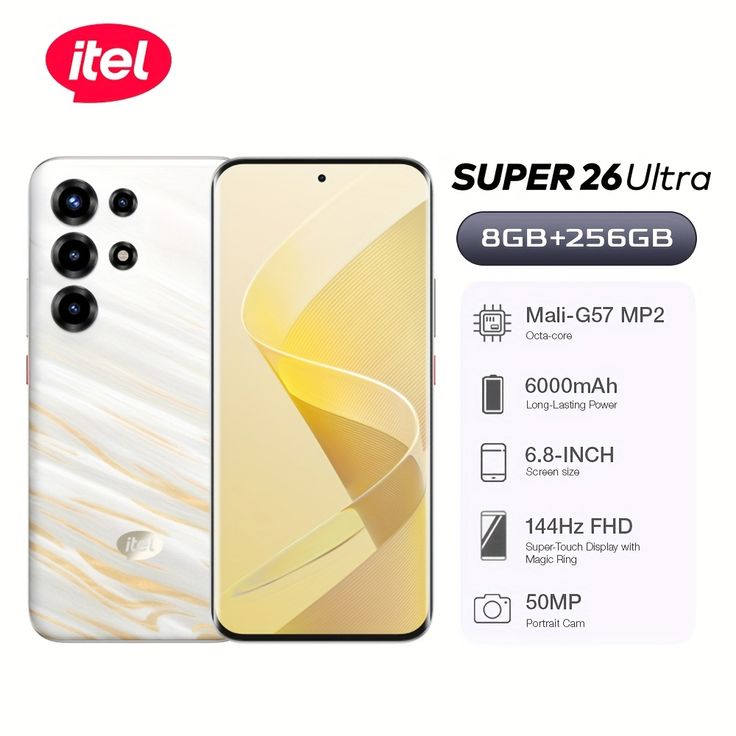 ITEL S 26 ULTRA 8/256gb