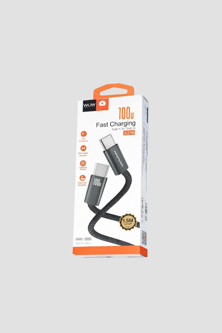 WUW 100W Fast Charging  Type-c