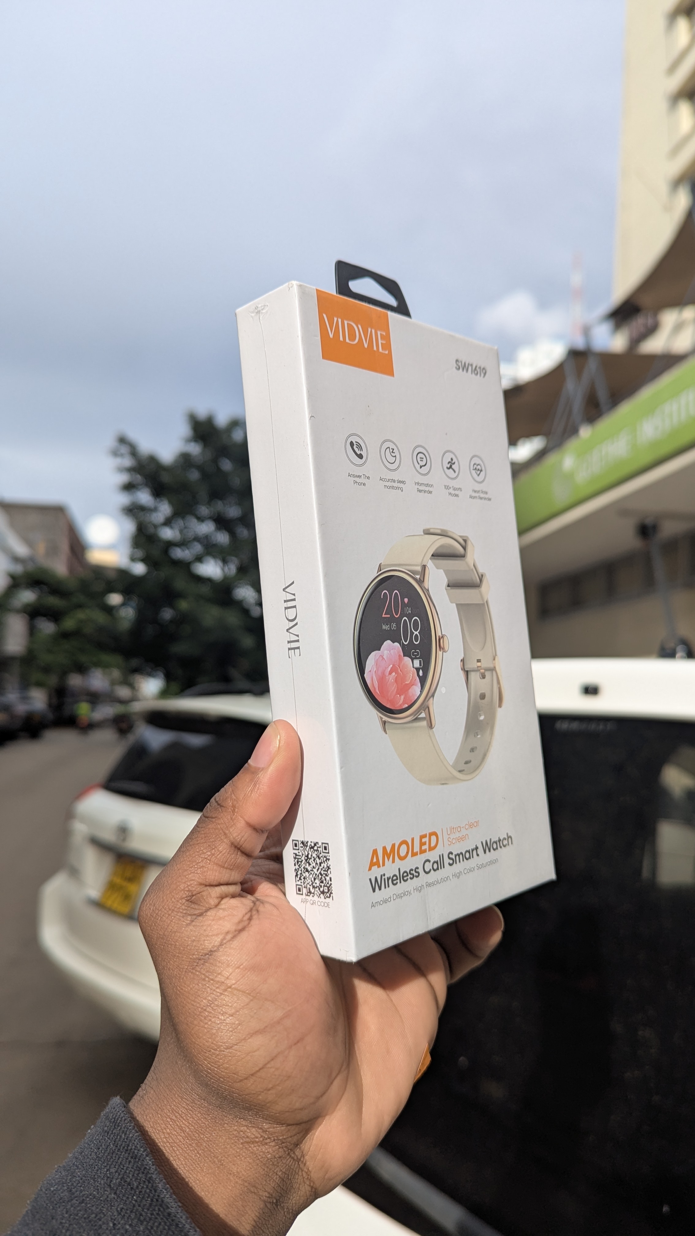 VIDVIE Amoled wireless call Smart Watch 