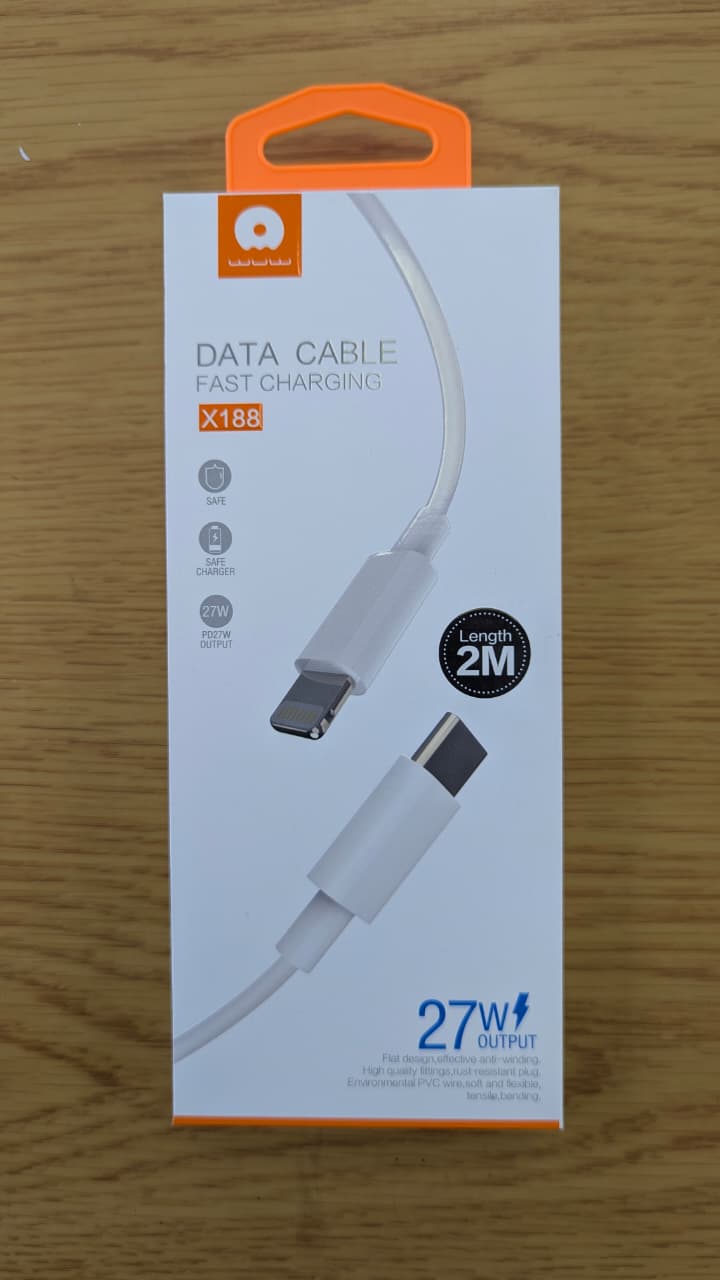 WUW 27W Data cable  fast charging Type c 2m