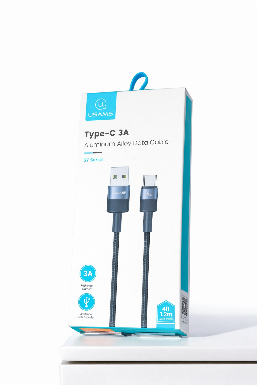 USB  to Type -c 3A Alluminium Alloy Data  cable 