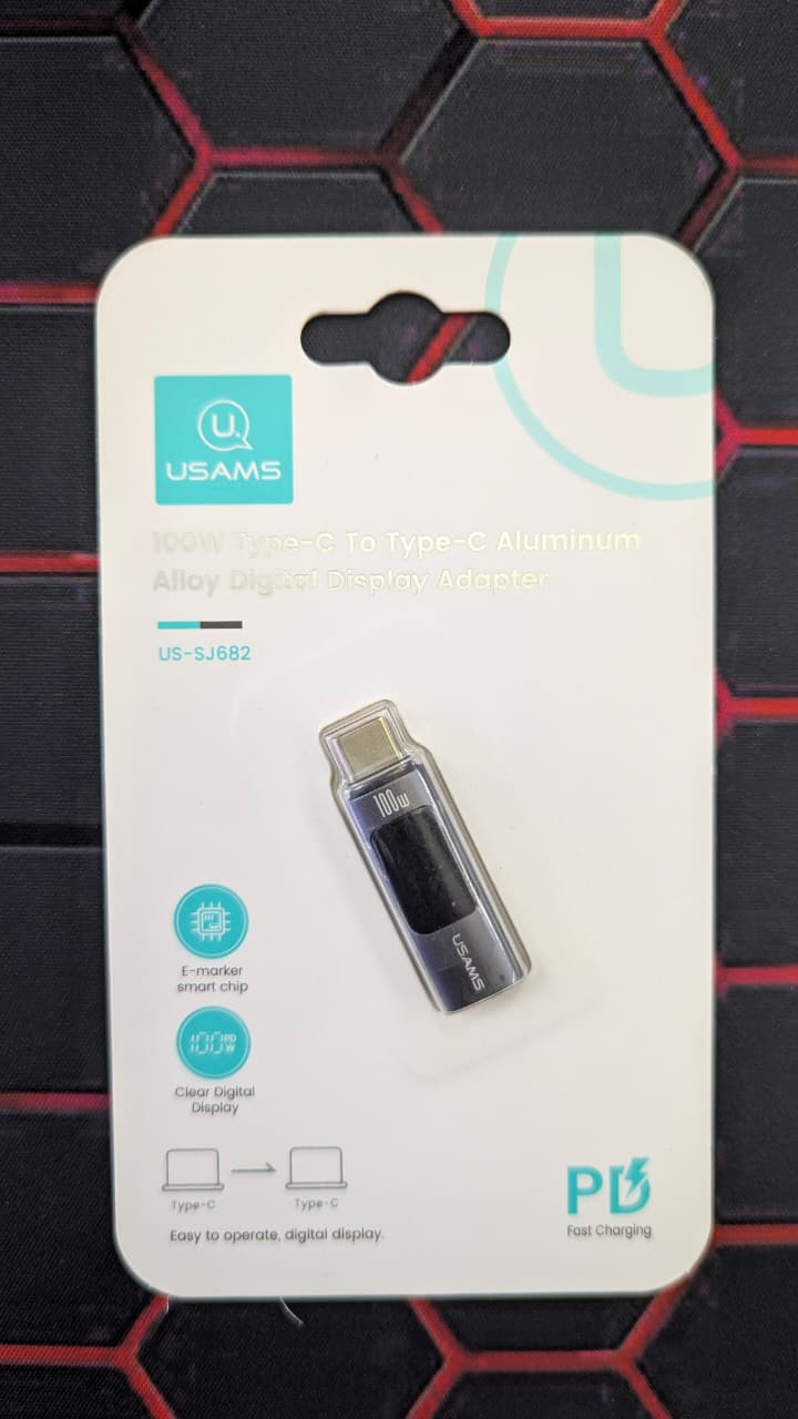 100W Type-C to Type-C Alluminium Alloy Display Adapter