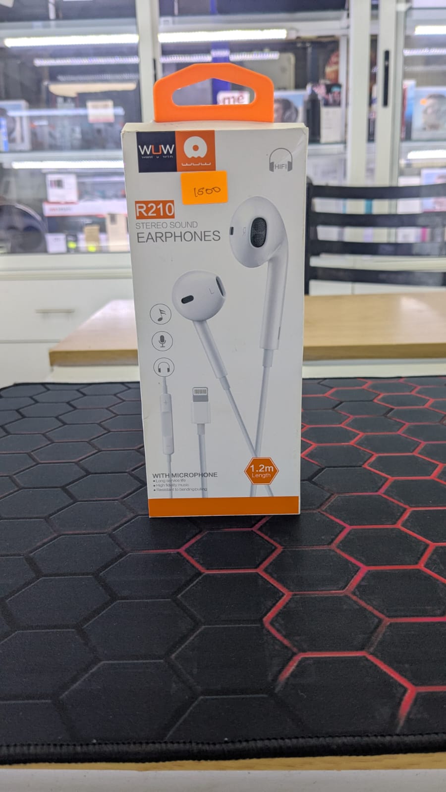 WUW stereo sound Earphone 