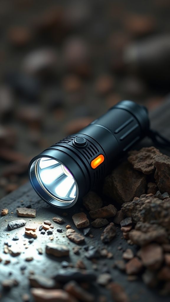 Mini Camping Super Bright flashlight 