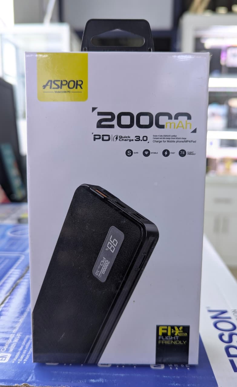 Aspor flight friendly 74W 20000mAh