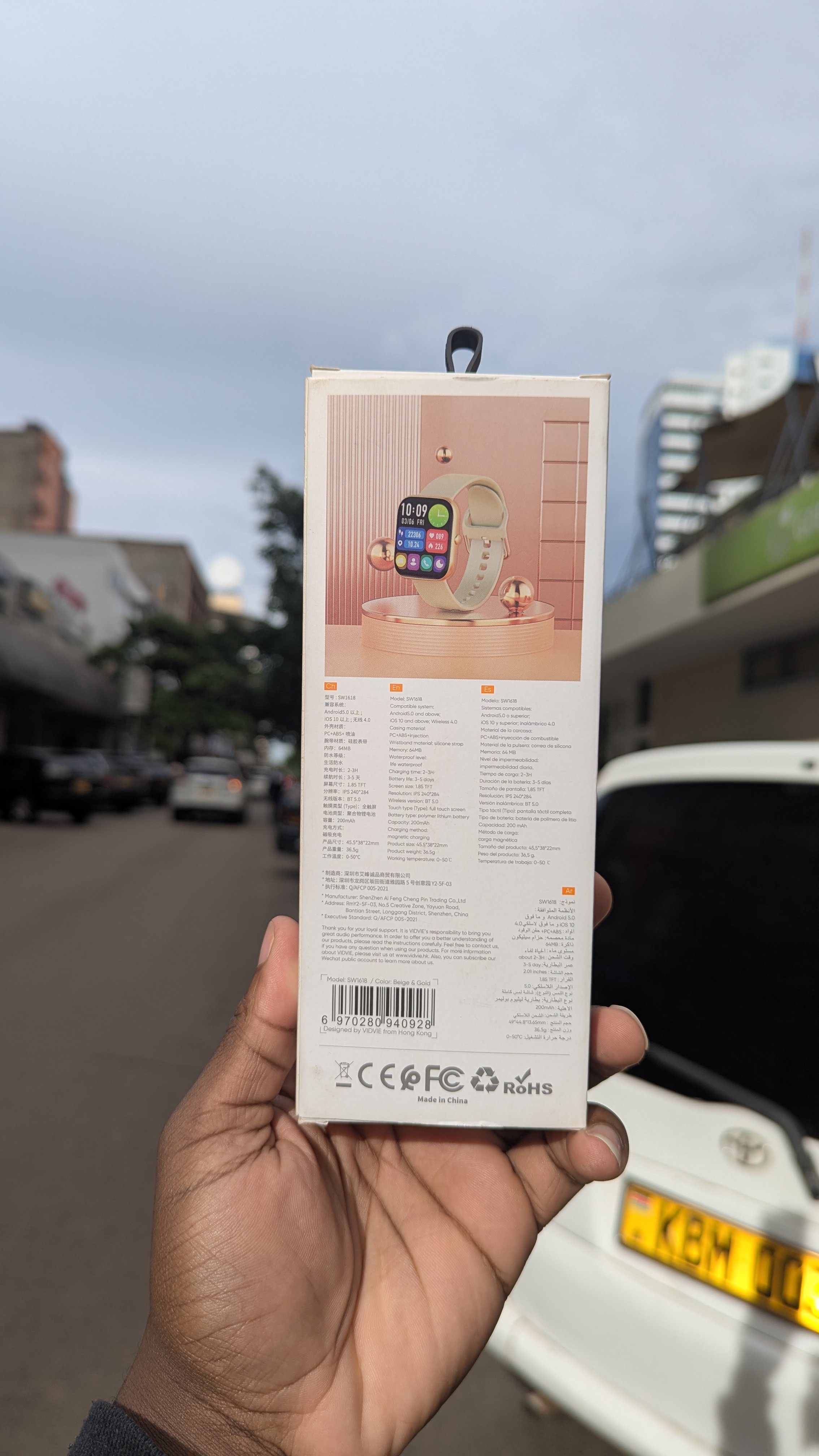 VIDVIE  Smartwatch Sports Watch