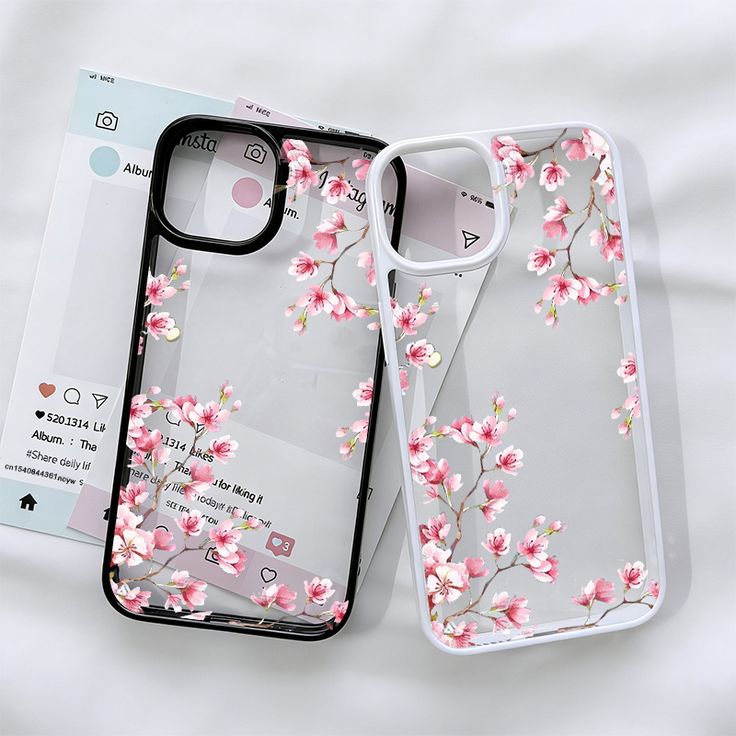Cute  flower phone cases for Iphone 11 to Iphone 17