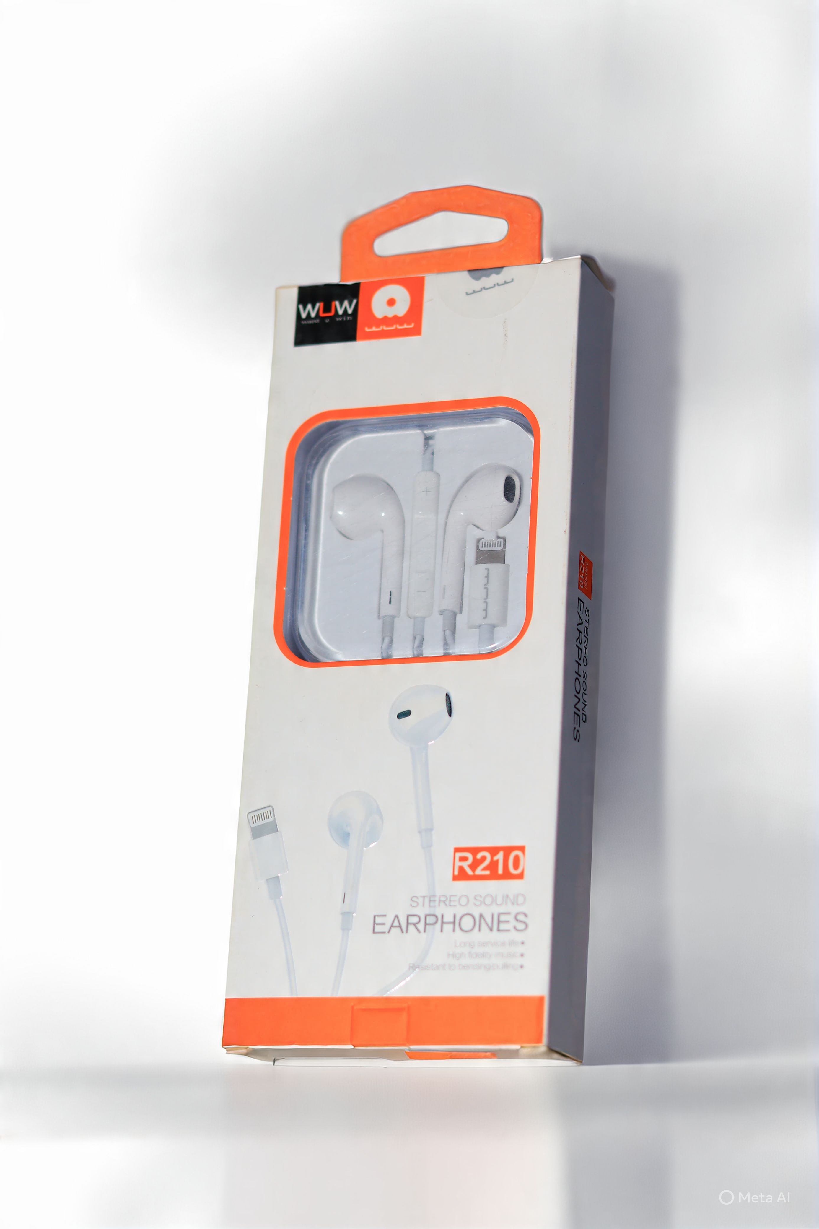 WUW stereo sound Earphone 